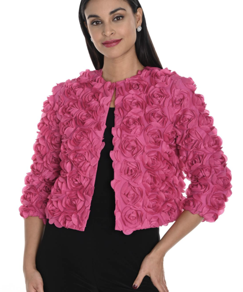 Fuchsia Roses Jacket